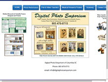 Tablet Screenshot of digitalphotoemporium.com